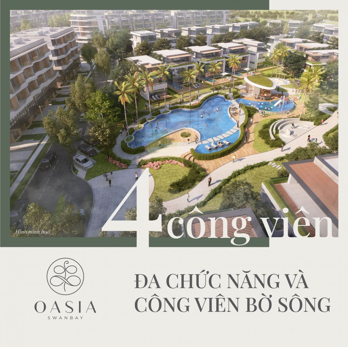 khu nghĩ dưỡng swanbay oasia