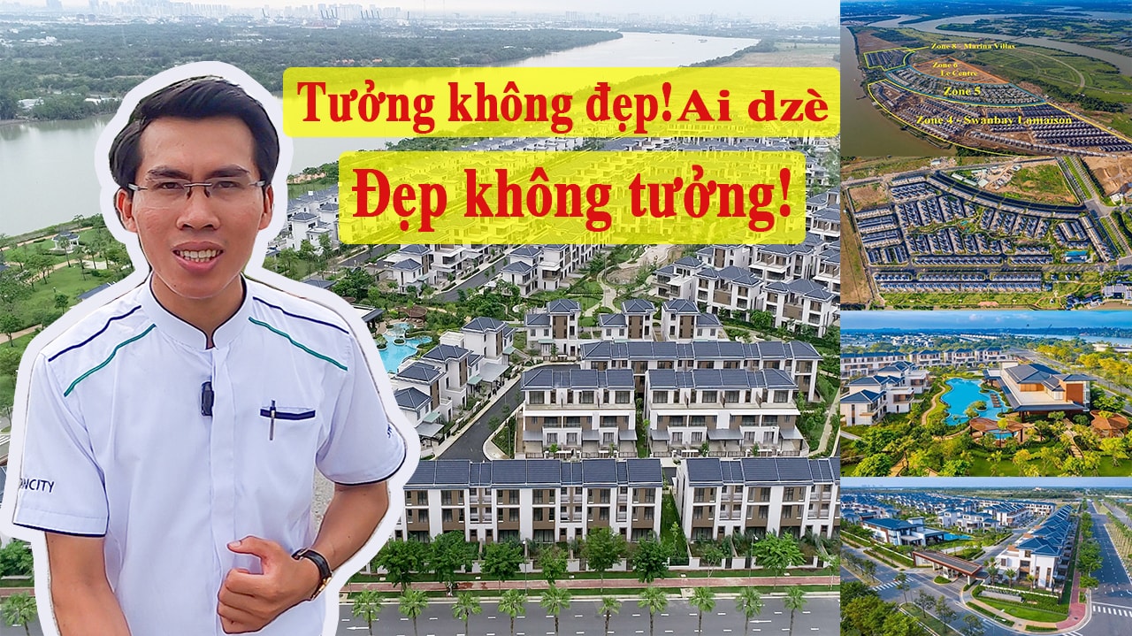 (No.21) | Cập nhật giá bán Zone 8 Swanbay Marina Villa mới nhất năm 2021