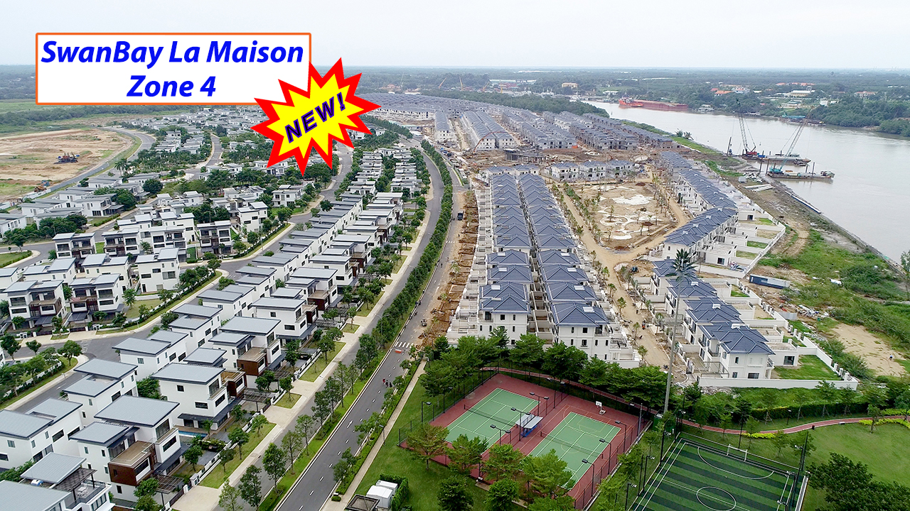(No.22) | Cập nhật giá bán Zone 4 SwanBay La Maison mới nhất năm 2021